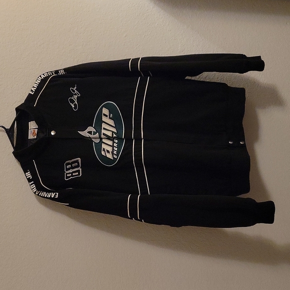 Nascar Dale Earnhardt jr AMP Racing Jacket - Black - XL - Picture 2 of 16
